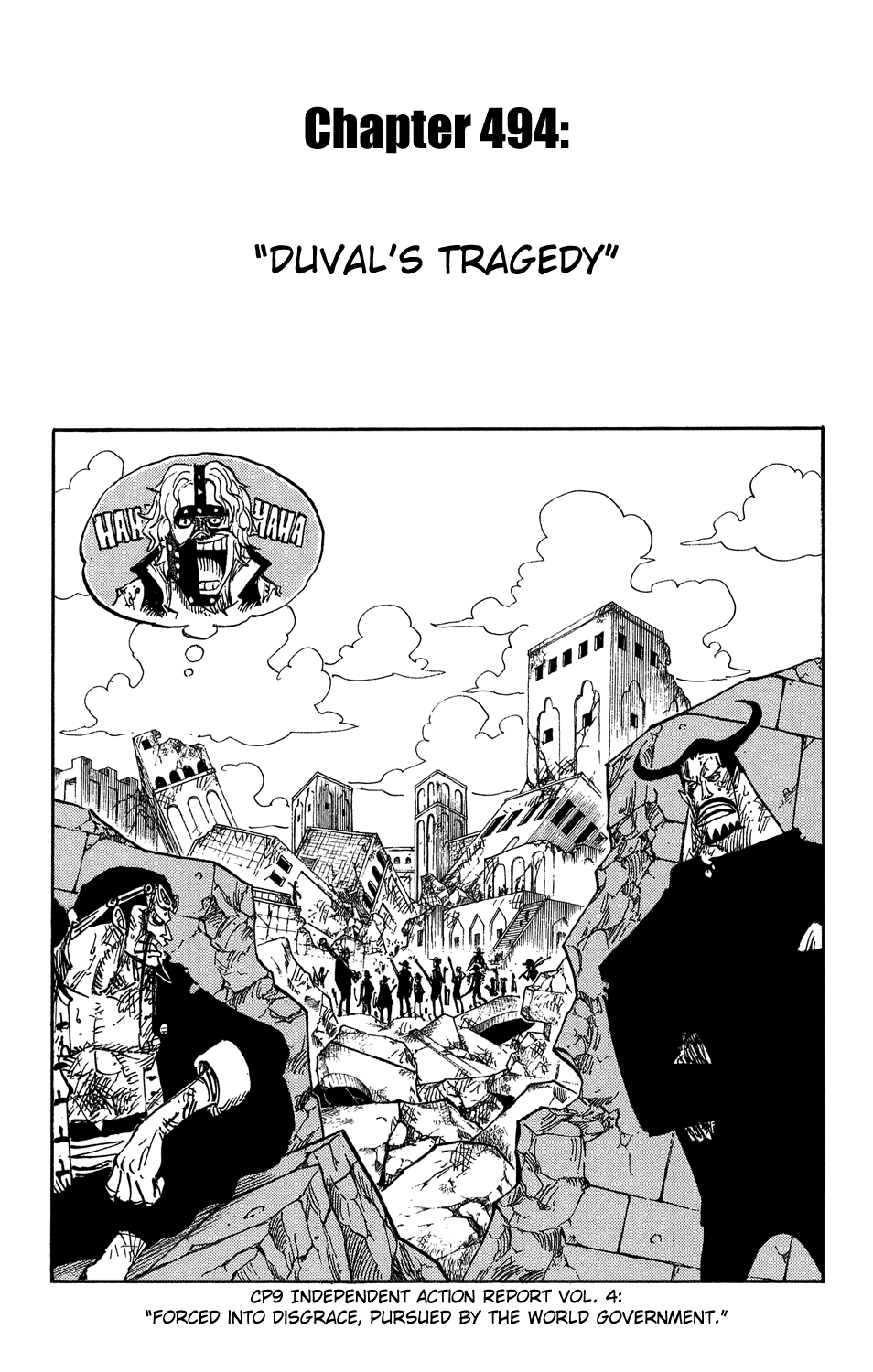 One Piece, Chapter 494 image 01